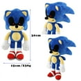 thumbnail image 4 of Peluche de Sonic de 30 cm, nuevo juego de anime, película, lindo muñeco de peluche, dibujos animados, juguetes, regalos de cumpleaños para niños, 4 of 5