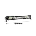 thumbnail image 2 of Slim Universal Automotive LED Light Bar Off Road Truck Grille Mount Driving Fog Lamp, 2 of 4