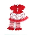 thumbnail image 2 of Candy Cane Christmas Outfit For 18 Inch Dolls, 2 of 3