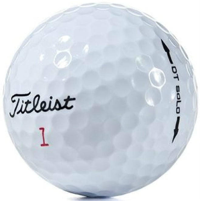 Titleist DT Solo Golf Balls, Used, 36 Pack - Walmart.com