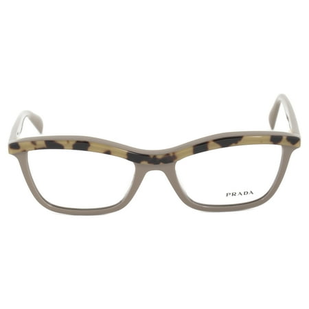 Valentino Optical Frames - Prada PR 17PV MA61O154 Taupe Cateye Optical Frames
