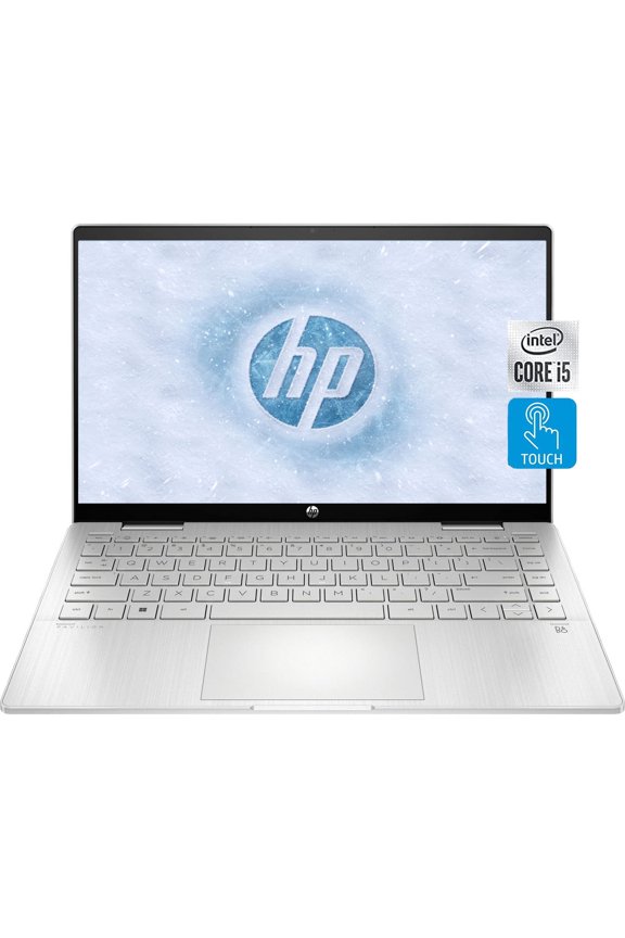 Restored HP Pavilion x360 14" Touch FHD Laptop Intel Core i5-1335U 8GB RAM 512GB SSD Webcam WiFi Windows 11 Home, 14-ek