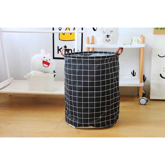 Nvzi Cesta de ropa plegable para dormitorio, impermeable, para baño, grande, para dormitorio universitario, guardarropa, sala de estar, guardería, organizador de juguetes.