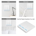 thumbnail image 3 of eWeLink Push Button Wall Light Switch Remote Controller 3 Gang 86 Type ON/Off Switch Panel 433MHz Wireless RF Remote Control with Stickers Free Position Flexible For Home Living Room Bedroo, 3 of 7