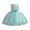 Green, variant on Dresses for Girls Children Solid Color Sleeveless Mesh Tutu Prom Dress Stylish Party Wedding Princess Dress Size 18 M-24 M