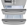thumbnail image 5 of LG LMXC22626S 22 Cu. Ft. Stainless Smart French Door Double Freezer Refrigerator, 5 of 7