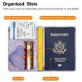 thumbnail image 3 of Funda para pasaporte FINTIE Slim, cartera de viaje con bloqueo RFID, 3 of 7