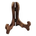 thumbnail image 1 of Luzkey 5xEasel Plate Display Photo Holder Stand for Picture Frames Photo Easel Decor Brown 5 Pcs, 1 of 8