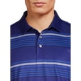 thumbnail image 4 of Ben Hogan Men's & Big Men's Performance Striped Golf Polo Shirt, Sizes S-5XL, 4 of 5
