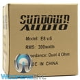 thumbnail image 3 of SUNDOWN AUDIO E-8 V.6 D4 8" SUB 300 Watts RMS Dual 4-Ohm Subwoofer Bass Speaker, 3 of 3