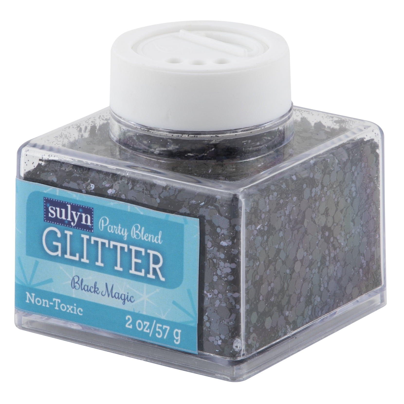 Sulyn Party Blend Glitter for Crafts, Red Hot Fiesta, 2 oz 