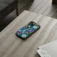 thumbnail image 2 of DistinctInk Clear Hybrid Case for Apple iPhone 12 Mini (5.4" Screen) - Spring Blossoms: Vibrant, Minimalistic Floral Pattern - Shockproof Protection, 2 of 8
