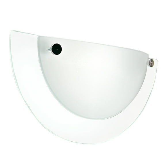 Lampara De Pared, Luz Ideal, Arbotante De Cristal A-34 Transparente.