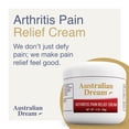 thumbnail image 4 of Australian Dream Arthritis Pain Relief Cream, for Muscle Aches or Back Pain, Over-the-Counter, 4 oz Jar, 4 of 8