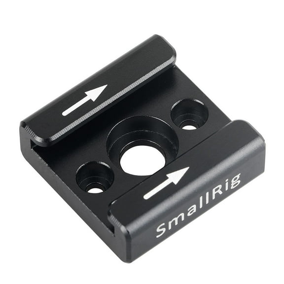SmallRig Cold Shoe Mount Adapter w/ 1/4" Thread for Rigs Brackets and Cages-1241