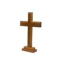 thumbnail image 1 of Estatuas de cruz de madera, figuras de madera maciza, 17 cm, 1 of 3