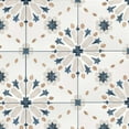 thumbnail image 5 of The Tile Life Dahlia 6" x 6" Blue Matte Porcelain Floor and Wall Tile, Case of 25, 5 of 9