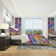 thumbnail image 3 of Designart 'Energy of Painter' Modern & Contemporary Duvet Cover Set, 3 of 4