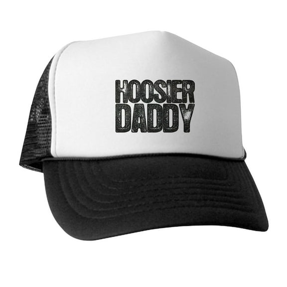 CafePress - Hoosier Daddy - Adjustable Unisex Printed Trucker Hat with Mesh Back