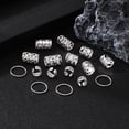 thumbnail image 6 of Yoyauz 80PCS Accessories For Braiding, Women'S Braids, Metal Gold Rings Cuff Clips For Braids Accessories Braids For Decoration Of Braided Jewelry, 6 of 8