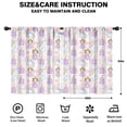 thumbnail image 2 of Blackout Kids Curtains,Princess Rainbow Castle Pattern Childrens Insulated Curtains Set Of 2,Bedroom Essentials,Toddler Room Decor 42"x54", 2 of 5