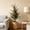 Green Size B S8, variant on Kmonabie Realistic Persian Grass Artificial Plants, Plastic Potted Greenery for Living Room Shelf Fireplace Countertop Office Decor, Maintenance Free Faux Ferns with Compact Size