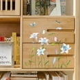 thumbnail image 6 of 3 Sheets 3 Styles PVC Waterproof Decorative Stickers Self Adhesive Decals for Furniture Decoration May Lily 300x150mm 1 sheet/style, 6 of 7