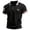 Black, variant on Mens Tshirt Men's Casual Shirt Stars and Stripes Usa 250Th Anniversary Patriotic Graphic Print Short Sleeve Turn Down Collar Breathable for Daily Wear Army Green XL