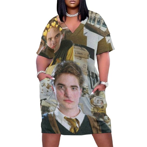 Cedric Diggory - Mascarilla infantil personalizada, bolsa de mano, almohada, cortina de ducha, posavasos, funda para taza, Ph, etc., vestido con bolsillo suelto