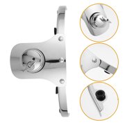 Alasum Plated Drum Rim Mount with Quick Installation, Percussion Instrument Accessory for Everyday Use