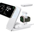 thumbnail image 1 of Soporte de carga ESR 3 en 1 para Magsafe con Apple Watch blanco, 1 of 9