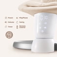 thumbnail image 4 of HARPPA Electric Baby Swing, Infant Swing with Remote Control, 5 Sway Speeds, Khaki, 4 of 9