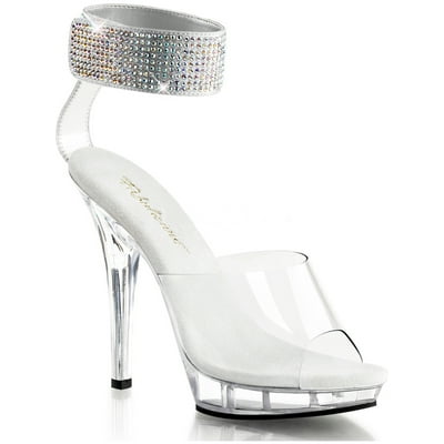 Elegant Women s Clear Heeled Dress Shoes with Bahrain Ubuy