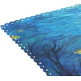thumbnail image 5 of Turtles Corals Waterweed 12×18 inch Placemats Heat Resistant Washable Foldable Rectangular Placemats Set Decoration Indoor Outdoor for Kitchen Dining Table 4PCs, 5 of 8