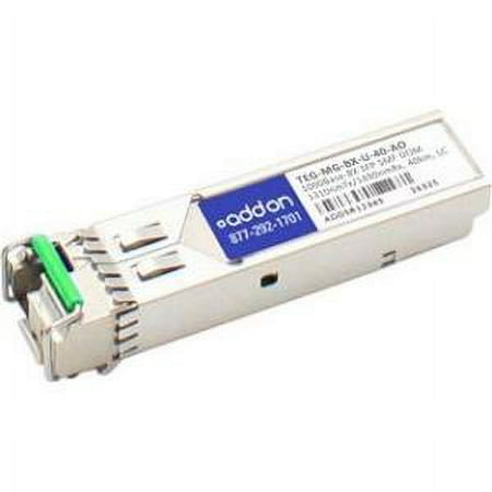 UPC: 0821455273951 | TRENDNET SFP 40KM BX LC XCVR COMPAT TAA XCVR 1-GIG BIDI DOM LC