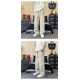 thumbnail image 4 of Pantalones de pana para hombre con estampado completo High Street Hooligan Ins pantalones casuales pantalones de campana holgados de moda estilo de Hong Kong, 4 of 5