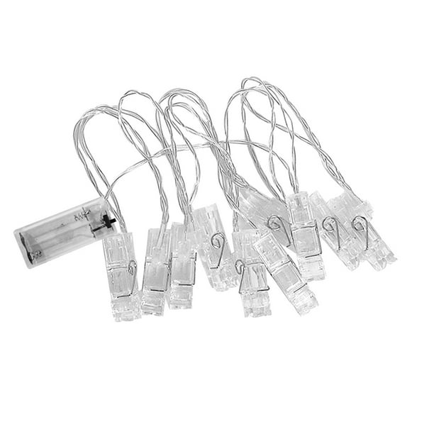 Cadena de luces LED Luces de clip de imagen Twinkle Fairy Light Room Decoración al aire libre Fiesta de Navidad Advancent JR0892-01