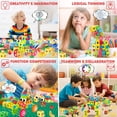 thumbnail image 3 of Bloques de construcción Toy NXONE 195 PCS con taladro, 3 of 7