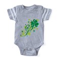 thumbnail image 1 of CafePress - SHAMROCK SWIRL - Cute Infant Baby Football Bodysuit, 1 of 1