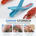 thumbnail image 5 of 2025 New Crawfish Peeler Tool, Crawfish Shucker Convenient Seafood Sheller Tool for Home and Restaurant, Crawfish Tail Sheller Tool for Protecting Nails and Keeping Fingers Clean (3, Red), 5 of 9