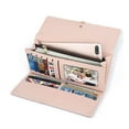 thumbnail image 3 of Pink Wallet Women Made of Synthetic Leather, 3 of 4