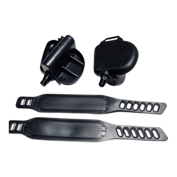 Pedales para bicicleta estática fáciles de instalar, multiusos, portátiles y multifuncionales. 127 mm