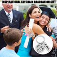 thumbnail image 1 of Ganfancp 2021 Inspirational Llavero Acero Inoxidable Regalo Graduado Colgante Decoraciones Liquidación Ventas Hoy Ofertas Prime Colgante de 1 Pieza, 1 of 1