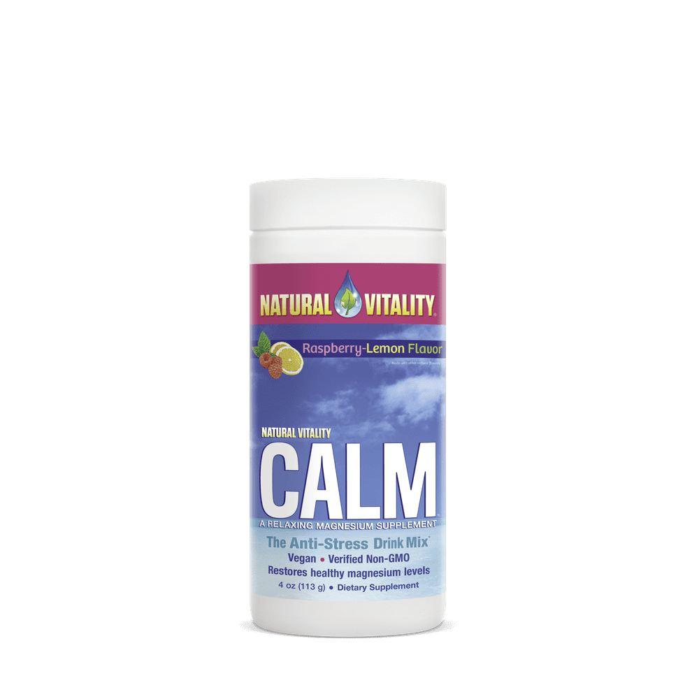 Natural Vitality Calm, Magnesium Citrate Supplement Powder, AntiStress