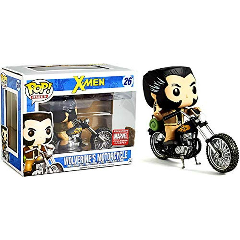 Funko Pop! Rides #26 Wolverines Motorcycle Marvel Collector Corps