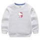 thumbnail image 4 of Hello Kitty suéter de moda de dibujos animados para niñas primavera y otoño cuello redondo niños de manga larga top con fondo mantener la ropa abrigada, 4 of 5