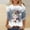 003 Multicolor, variant on Oplxuo Womens 3/4 Sleeve Crew Neck Christmas T-Shirts Xmas Holiday Funny Graphic Comfortable Tee Winter Family Party Matching Tops