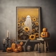 thumbnail image 5 of Ghost In The Sunflower Field Poster Print,Gothic Art Poster, Art Poster Print, Haunting Ghost, Halloween Decor,Field Art Poster, 5 of 7