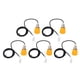 thumbnail image 4 of 5 Pcs Proximity Switch PNP Normally Open 20mm Detection IP65 Waterproof Round Proximity Sensor Detector 90‑250VDC, 4 of 5