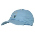 thumbnail image 2 of Indiana Peony with Map Embroidered Unstructured Washed Cap - Blue OSFM, 2 of 5